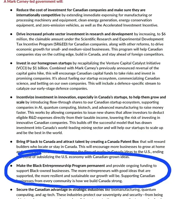 BLACK ENTREPRENEURSHIP PROGRAM